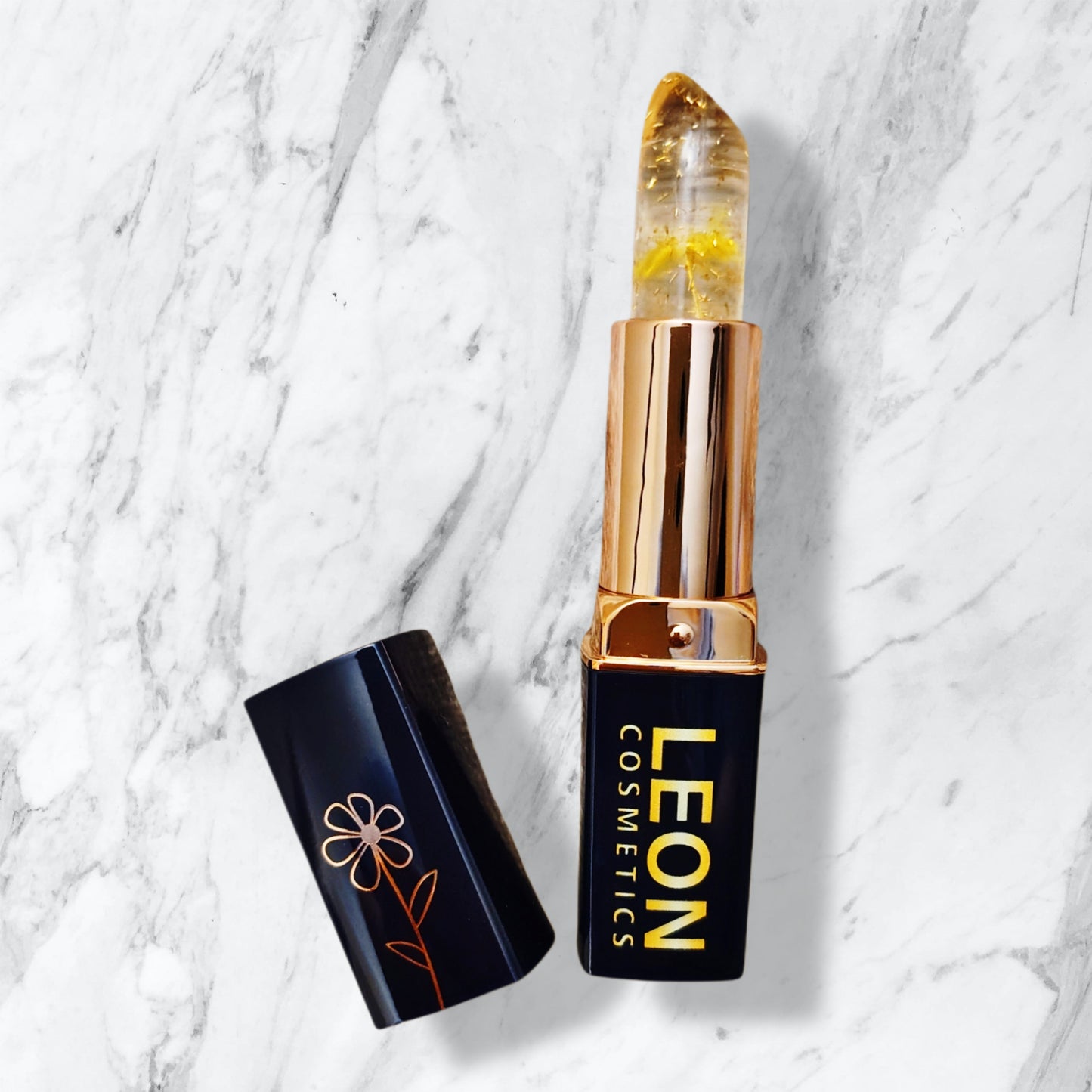 Flower lipstick color changing