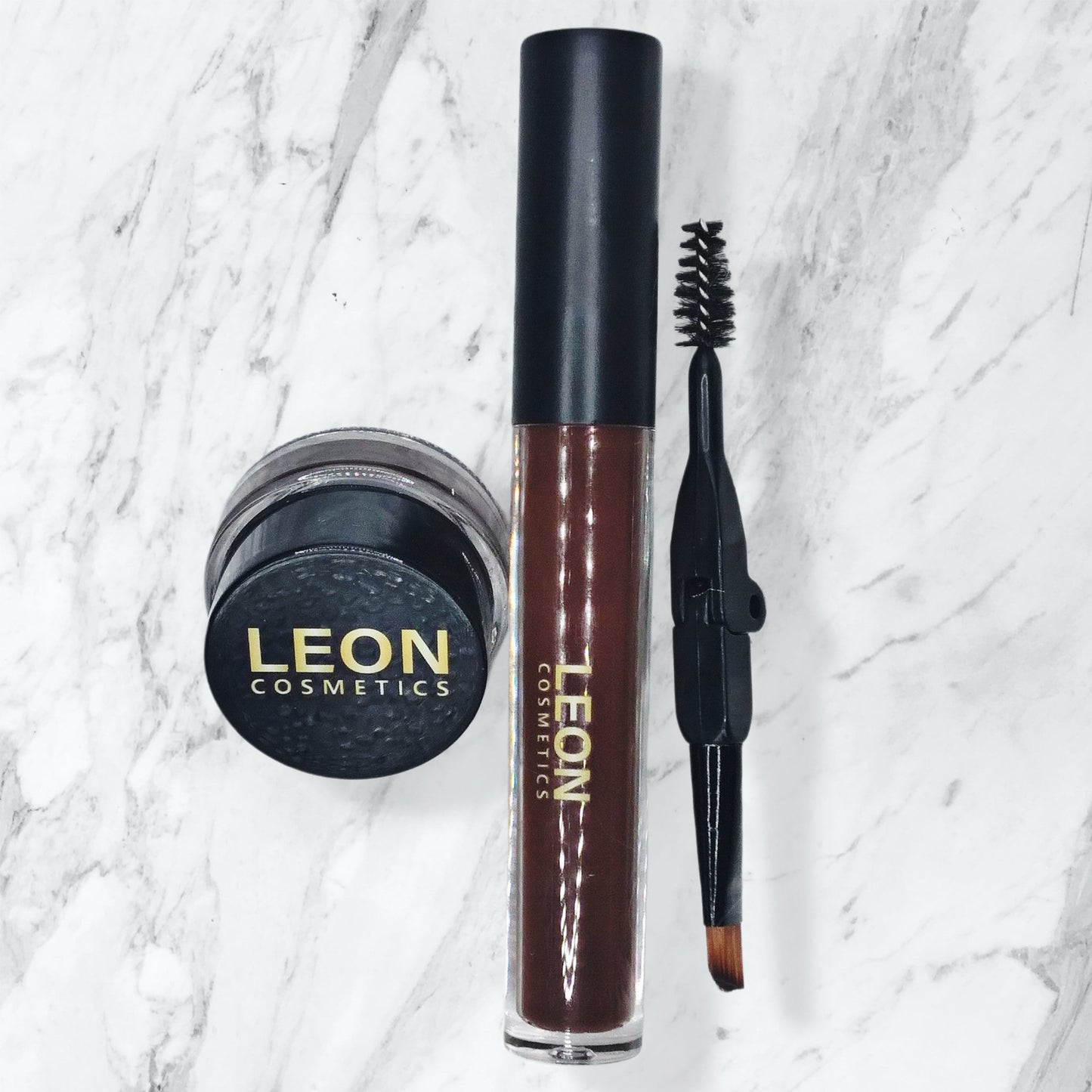 Set eyebrow, gel and cream