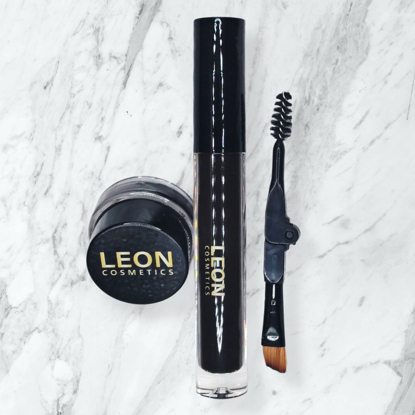 Set eyebrow, gel and cream