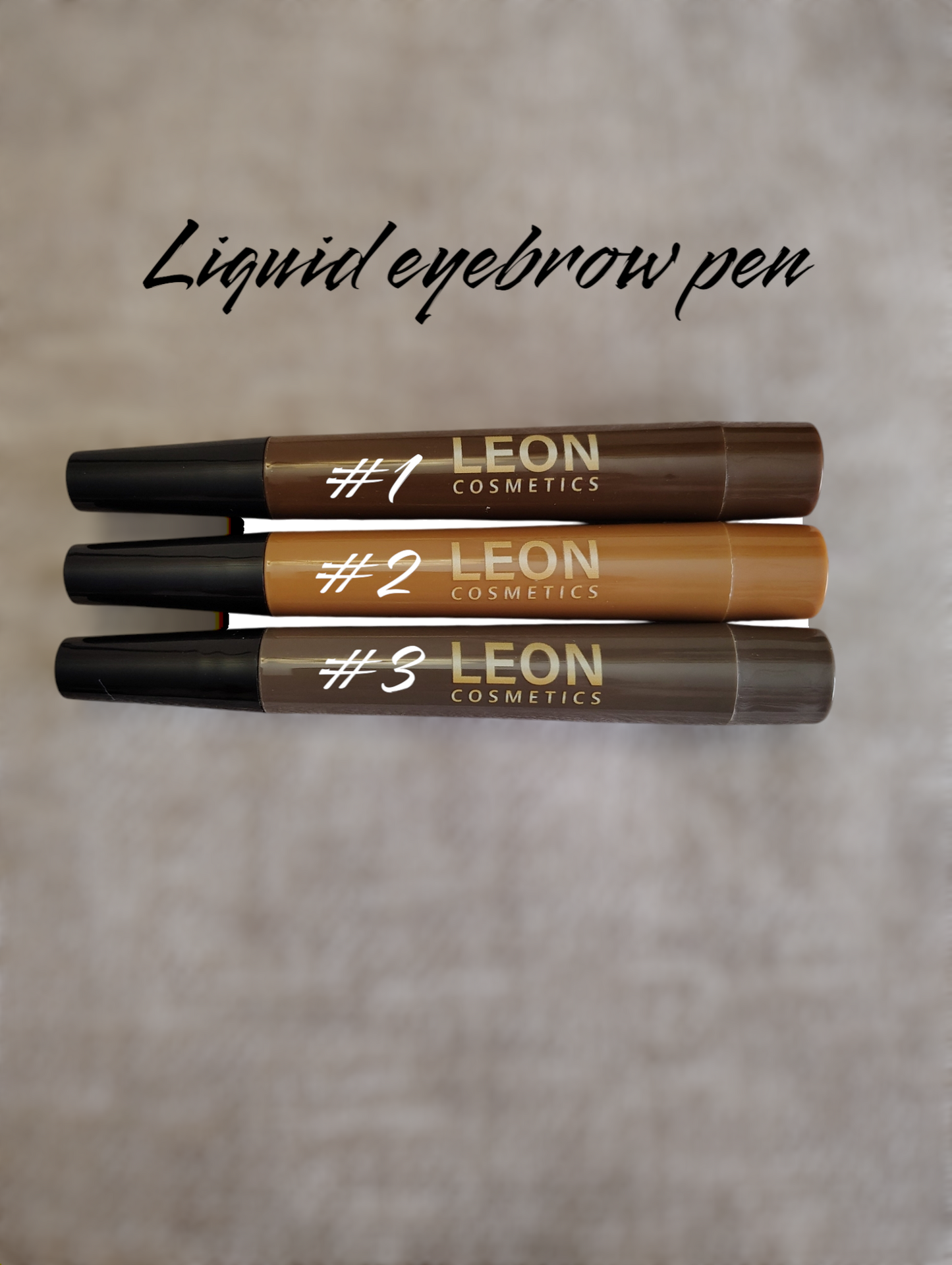 Liquid eyebrow pen