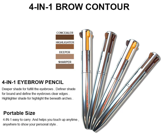 4 in 1 Brow contour pen