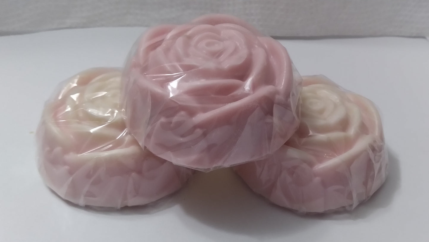 Roses handmade soap