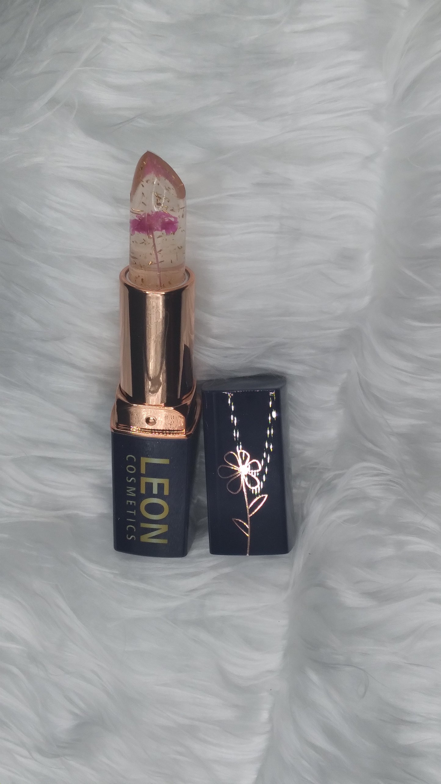 Flower lipstick color changing