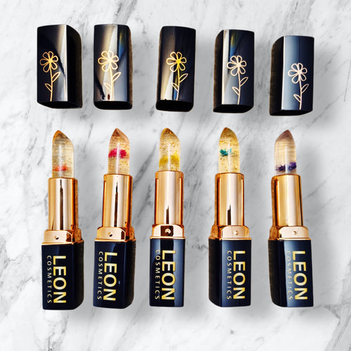 Flower lipstick color changing