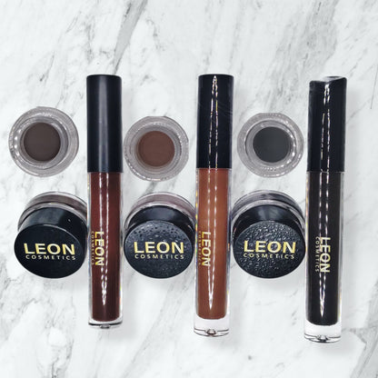 Set eyebrow, gel and cream