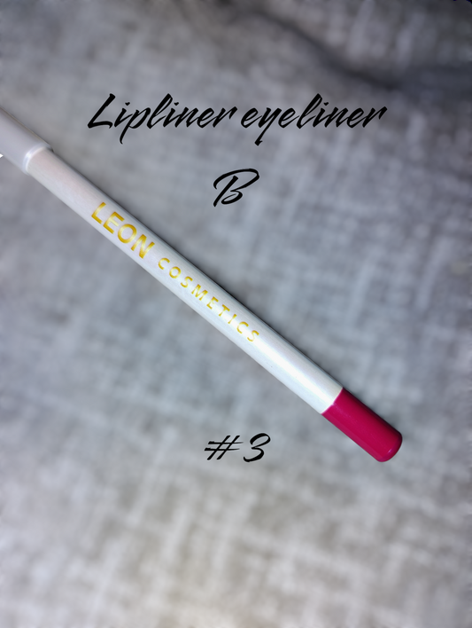 Lipliner and eyeliner B