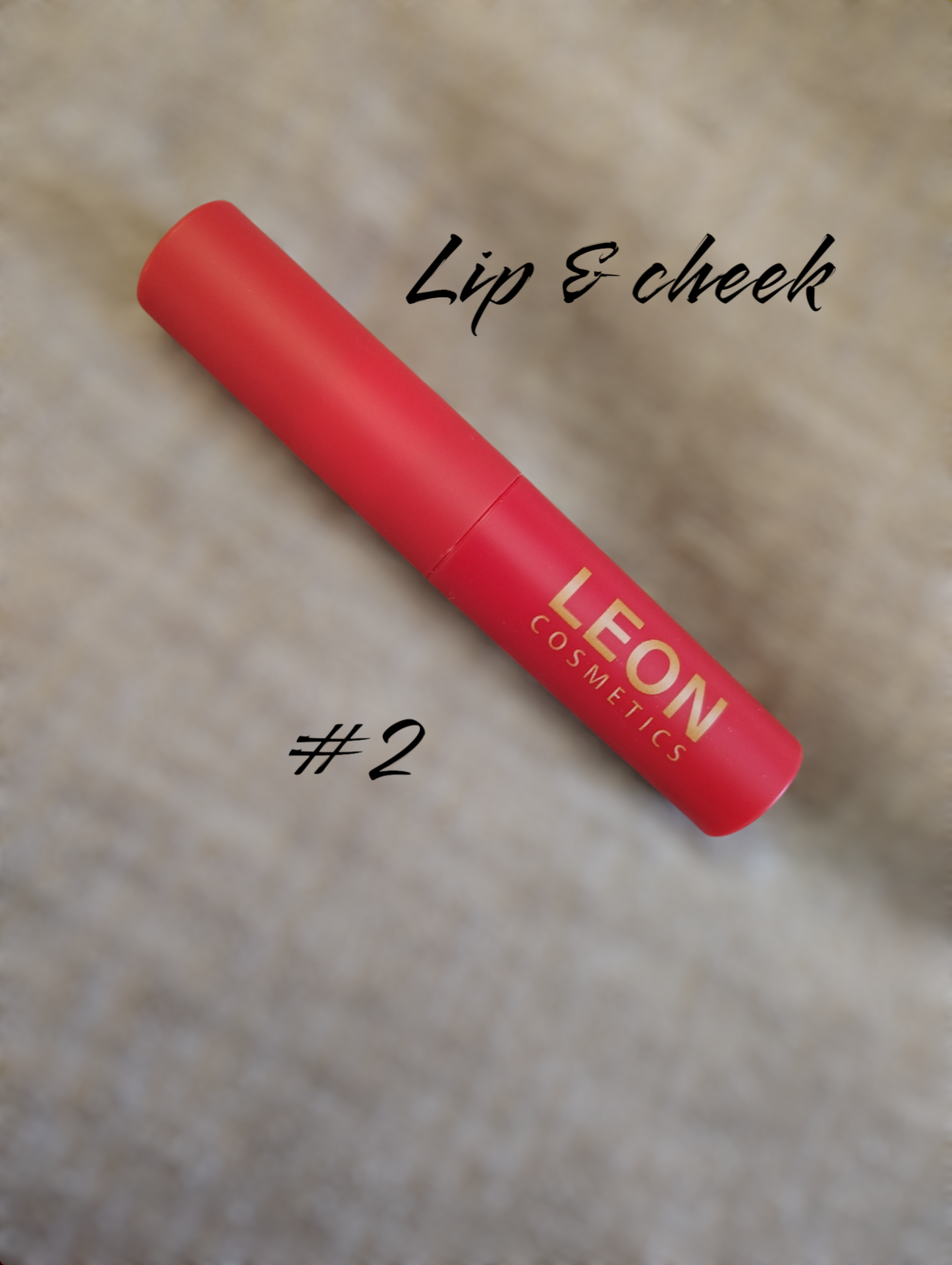 Lip and cheek, 2 in 1