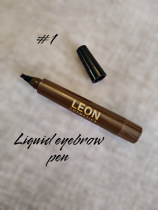 Liquid eyebrow pen