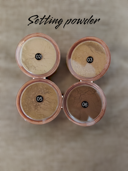 Setting powder
